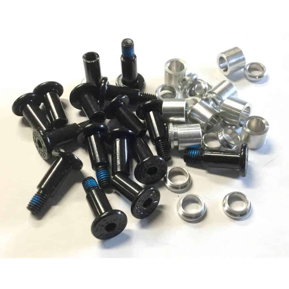 8x inline roller axles blades screws skate wheel bolts for Ice Hockey Skates T^ 