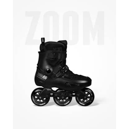 SKA908336 POWERSLIDE Zoom Pro Black 100 | Urban Inline Skates Rollerblades inline skate shop and skating school SkaMiDan Weil am Rhein