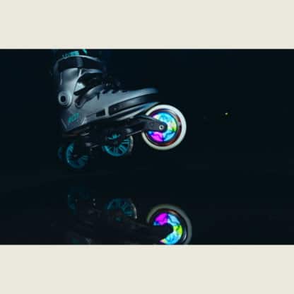 SKA905348 POWERSLIDE Graphix LED Weels Colorful 100mm 86A Inliner Skateschule und Skateshop Weil am Rhein SkaMiDan